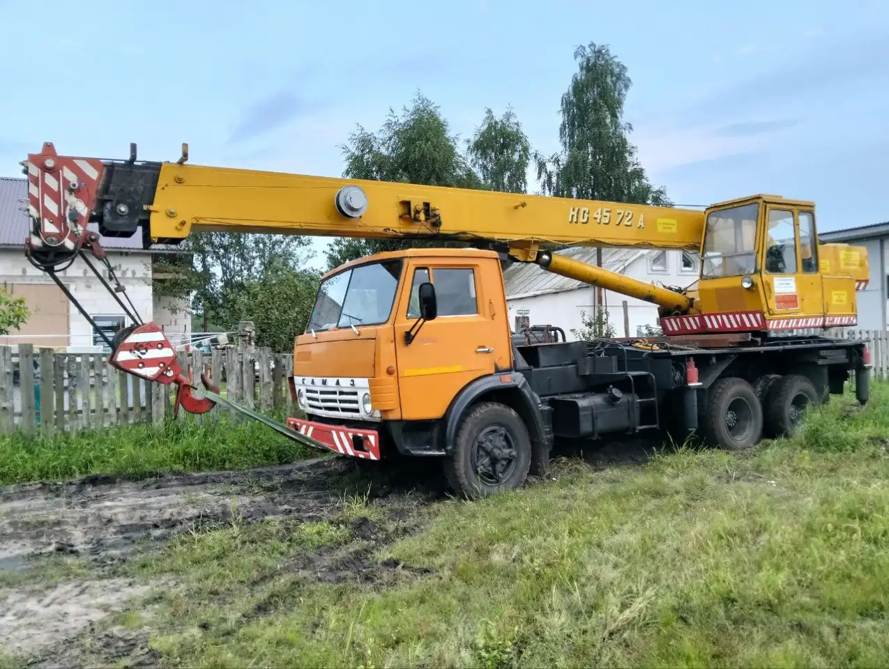 Услуги автокрана КАМАЗ, фотография 1