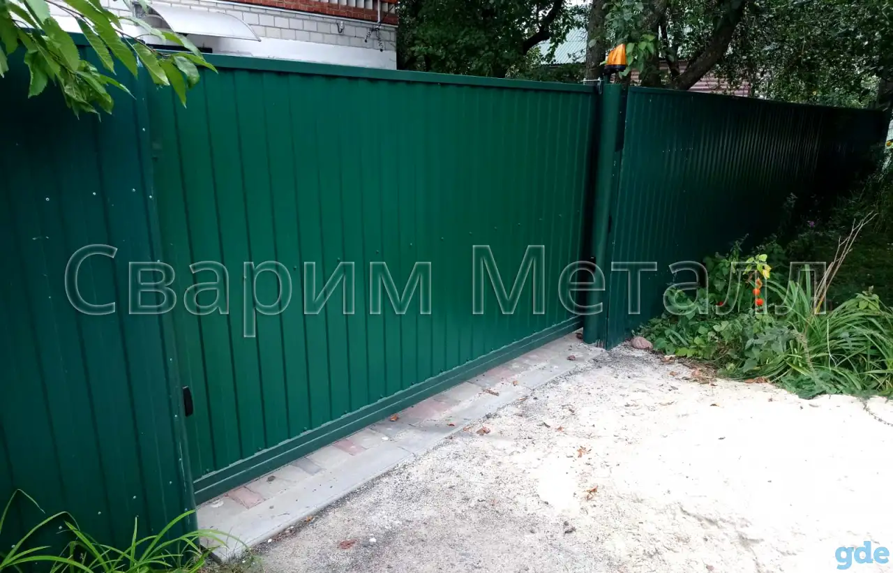 Ворота откатные, фотография 6