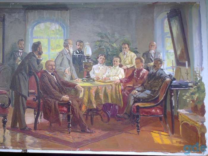 Картина Ю.Балановский 1955г. за 7 т. долл., фотография 1