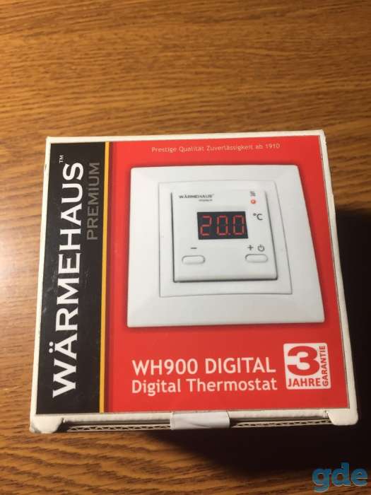 Терморегулятор теплого пола WARMEHAUS Digital WH900 Оплатить картой, фотография 3