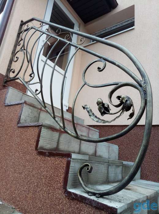 Перила кованые, фотография 1