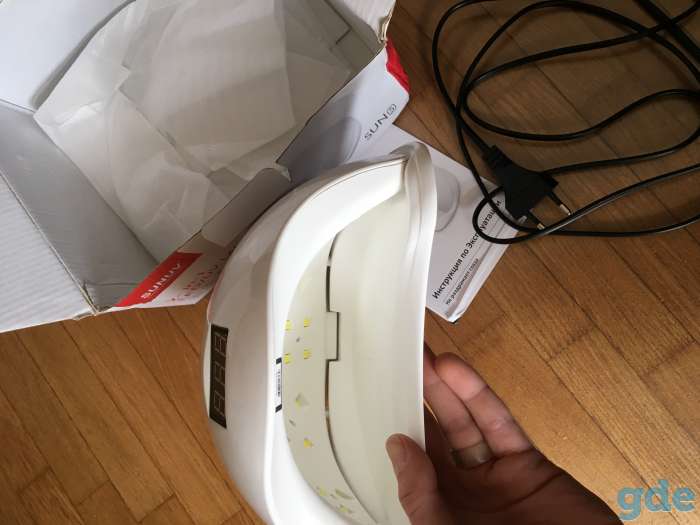 Лампа для маникюра led/uv, фотография 3