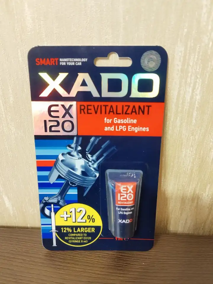 присадка XADO EX120 для бензингаз двигателей, фотография 2