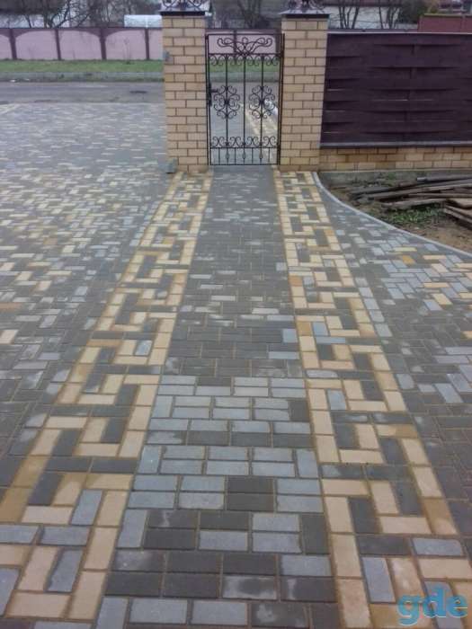 Укладка тротуарной плитки в Солигорске и районах, фотография 3