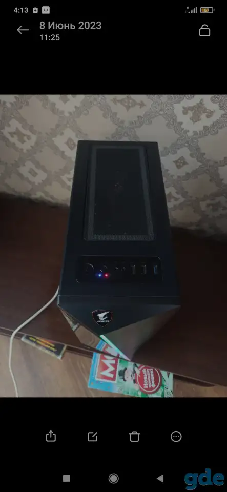 Игровой компьютер, фотография 2