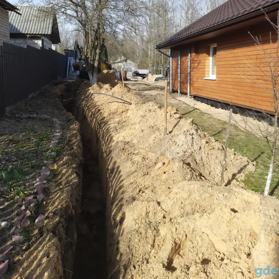 Услуги мини экскаватора, фотография 3