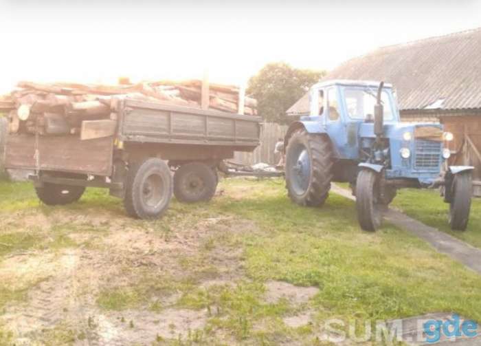Продам трактор МТЗ с прицепом, фотография 1