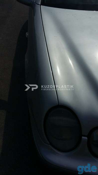 Крыло мерседес clk w208 стеклопластик, фотография 3
