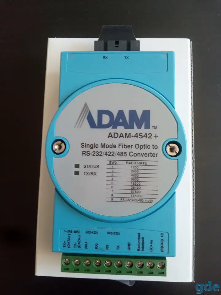 Преобразователь Advantech ADAM 4542+ (оптика/Ethernet), фотография 1
