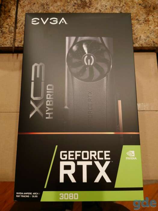 EVGA GeForce RTX 3080 XC3 ULTRA HYBRID 10GB GDDR6X, фотография 1