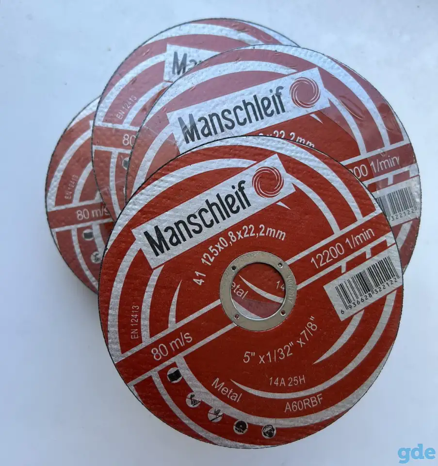 Отрезные круги 125*0.8 Manschleif, фотография 2