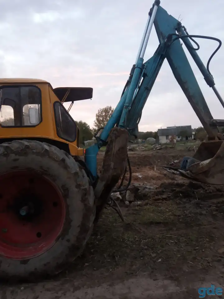 Оказание услуг по земельным работам, экскаватор ЭО2621, фотография 1