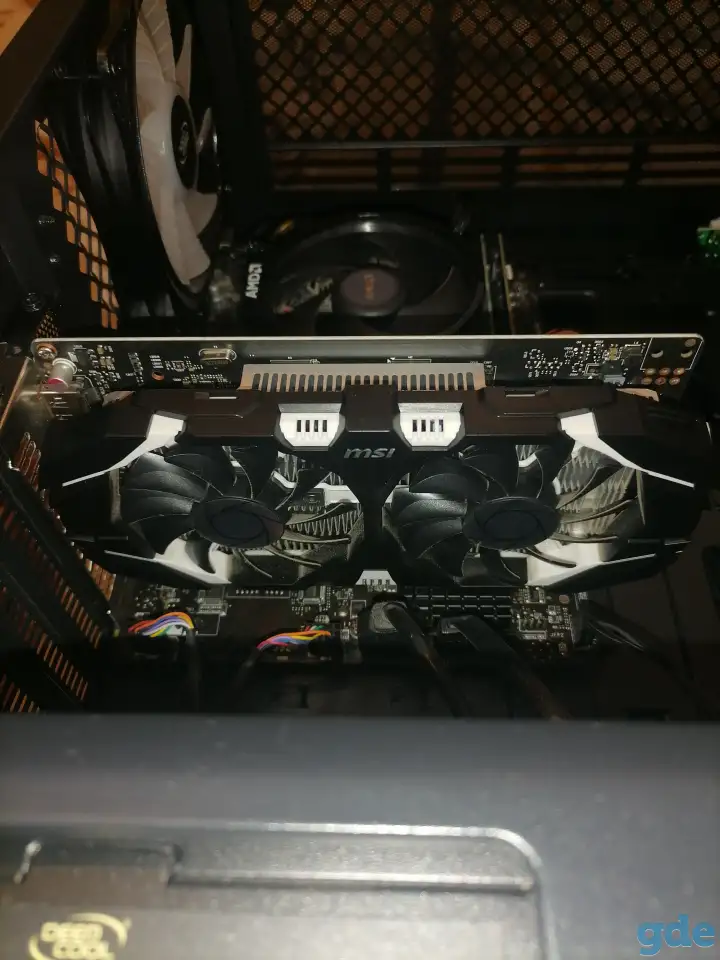 Видеокарта MSI Geforce GTX 1050 Ti OC 4GB GDDR5 Б/У, фотография 3