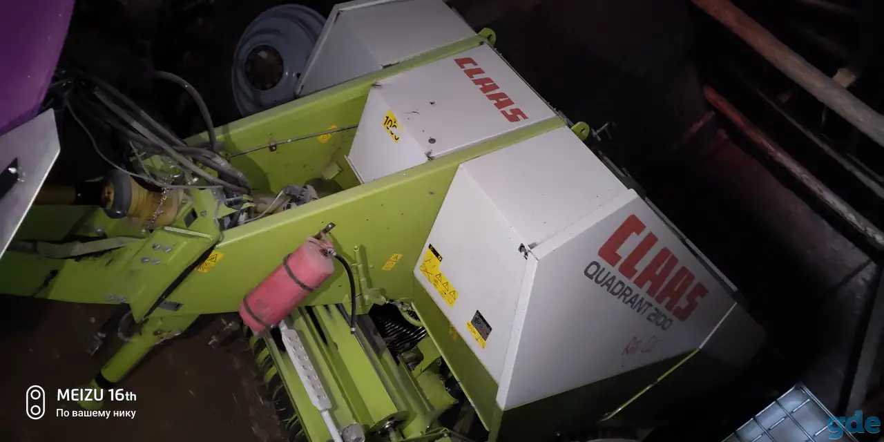 Пресс-подборщик / Claas Quandrant 2100 RC, фотография 1