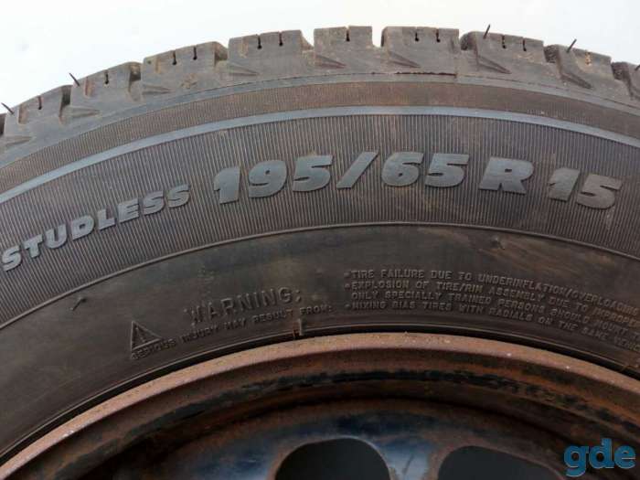 Диски стальные на 4 болта от pegeot 308, фотография 2