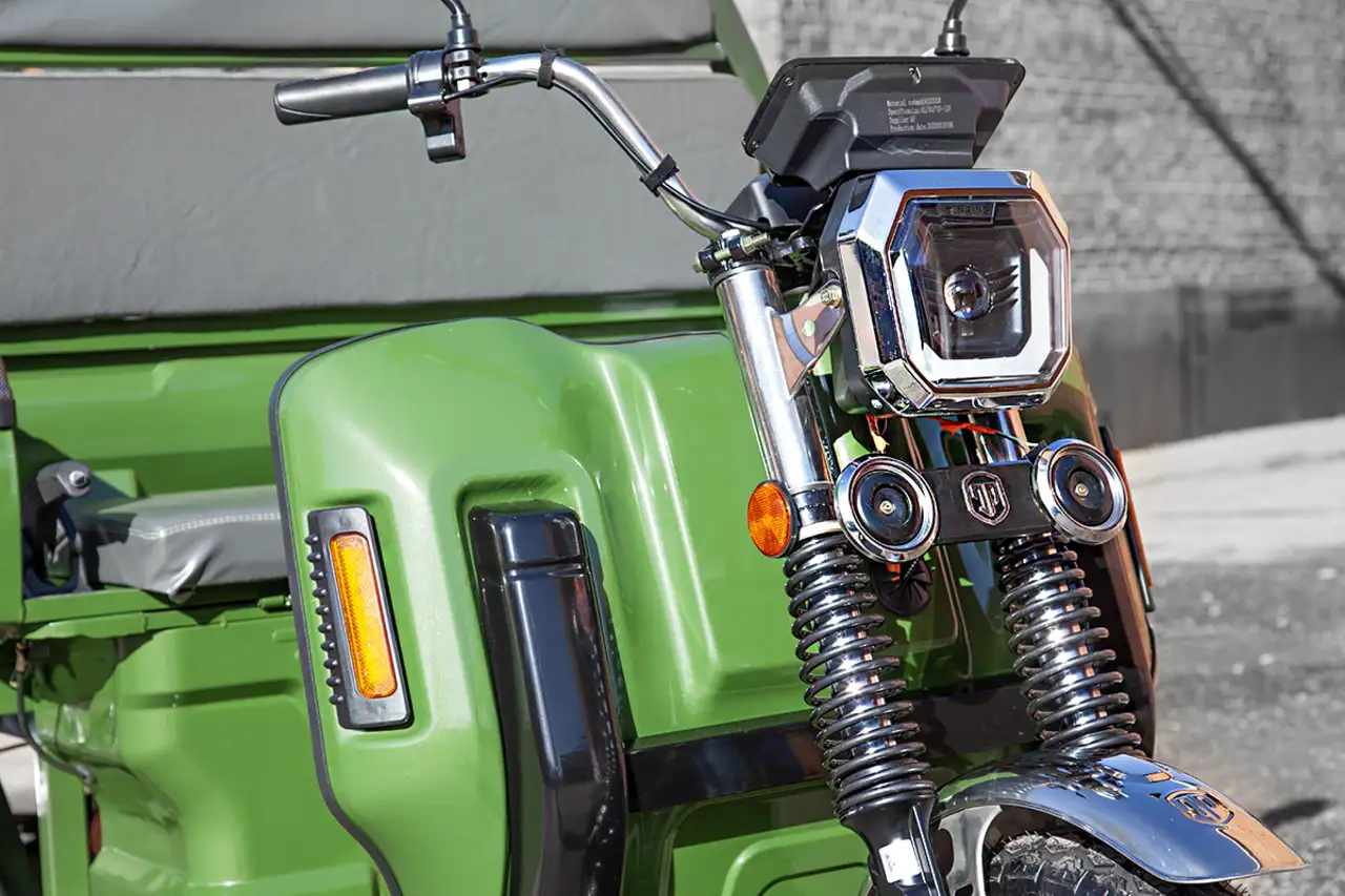Грузовой электротрицикл rutrike маяк 1600 60v1000w, фотография 5