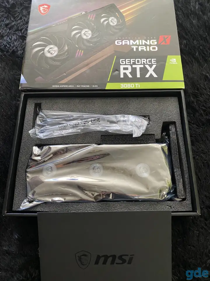 Видеокарта MSI GAMING TRIÒ X GEFORCE RTX 3080 Ti, фотография 1