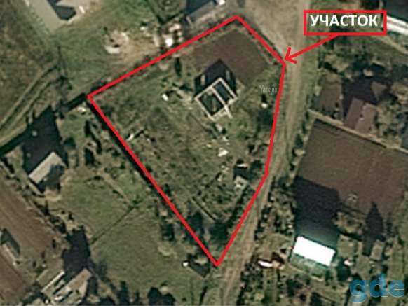 Продам участок 17 соток с недостроенным домом, д.Гузголовка, ул. Новая, фотография 1