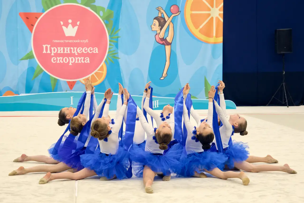 Эстетическая гимнастика с предметом., фотография 4