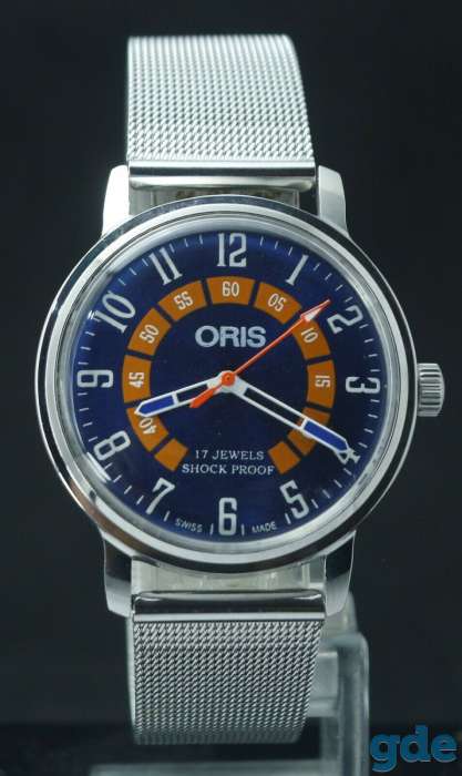 Мужские механические винтажные часы Oris 80s BE, фотография 2