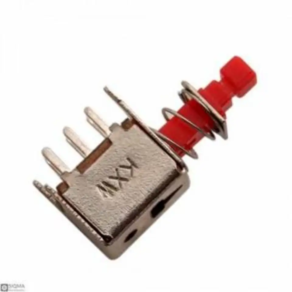 Кнопка ps-22f02 на 6 контактов, фотография 1