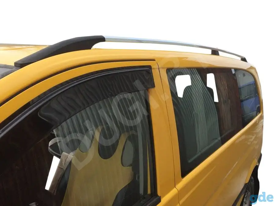 Рейлинги продольные ABS серебристые для Mercedes Vito W447, фотография 5