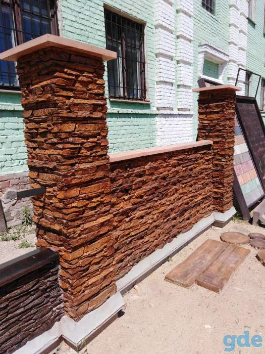 заборы из искуственного камня, фотография 2