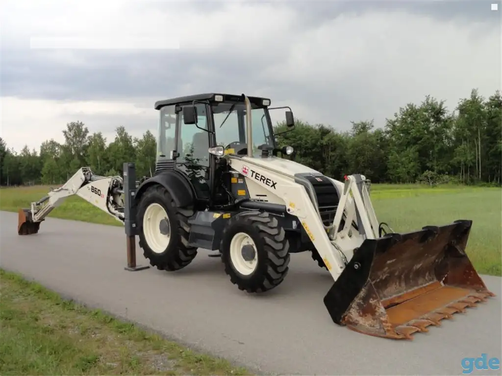 Аренда экскаватора-погрузчика Terex 860, фотография 1