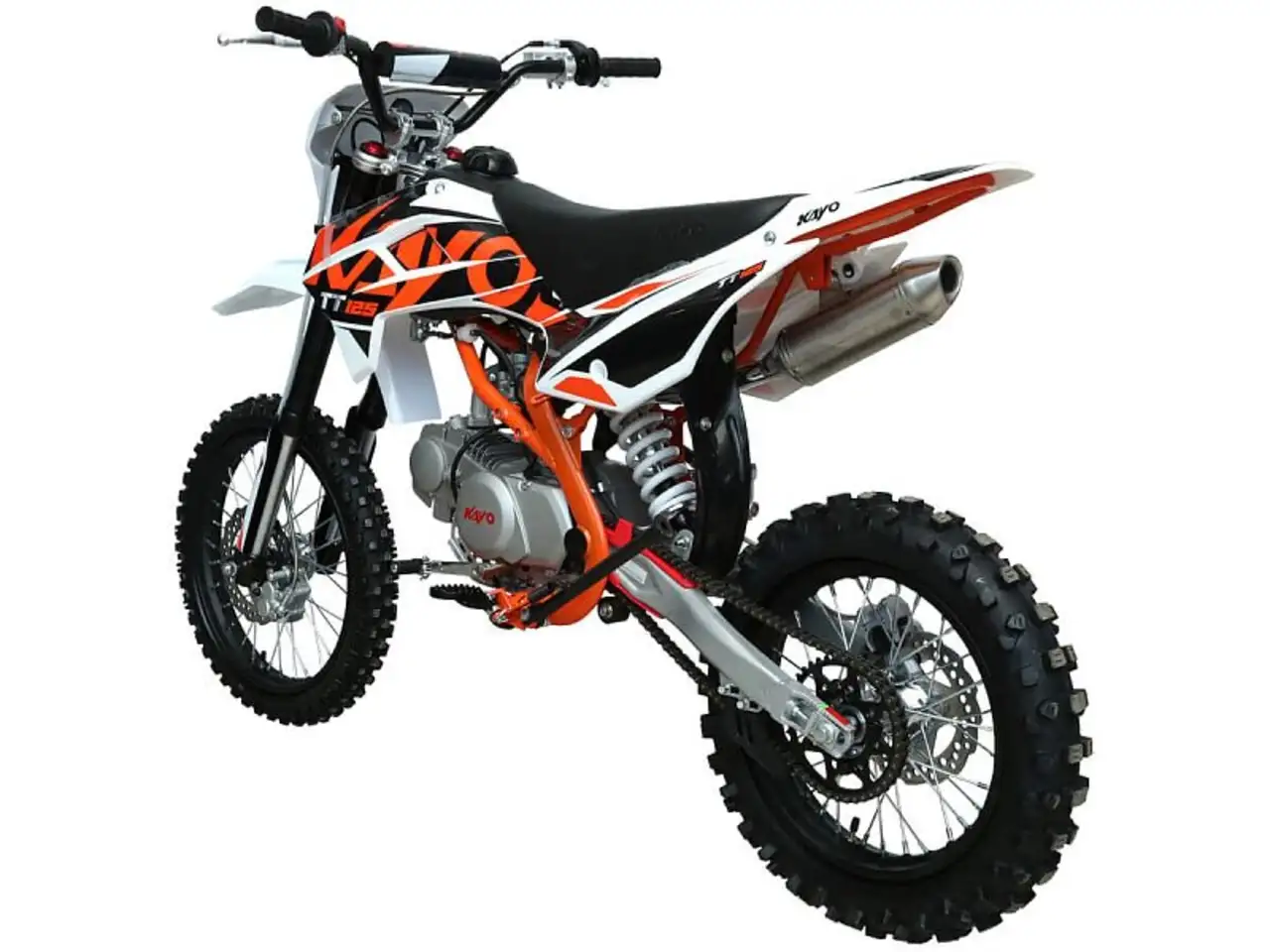 Питбайк kayo basic k125 17/14 krz (механ. сцепл., кикстартер, 2024 г.), фотография 6