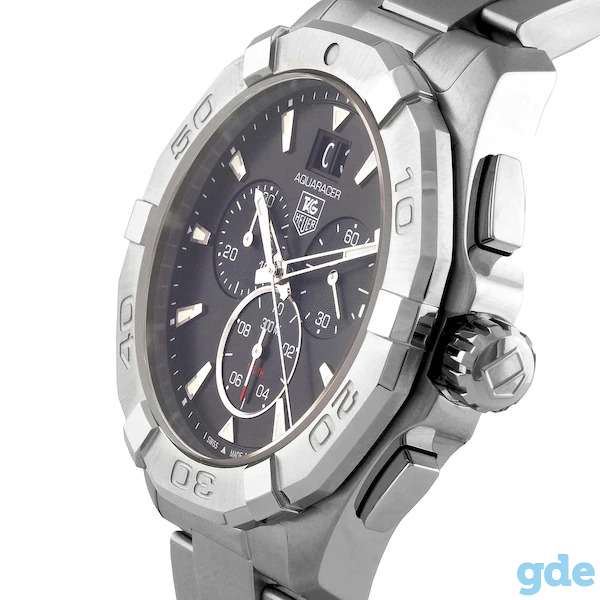 TAG HEUER Aquaracer 43mm Quartz Chronograph Mens Watch CAY1110.BA0927, фотография 3