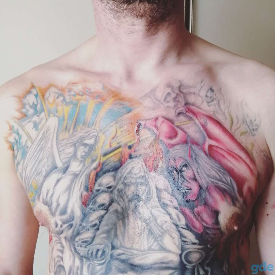 Художественное нанесение рисунка (Татуировка), фотография 2
