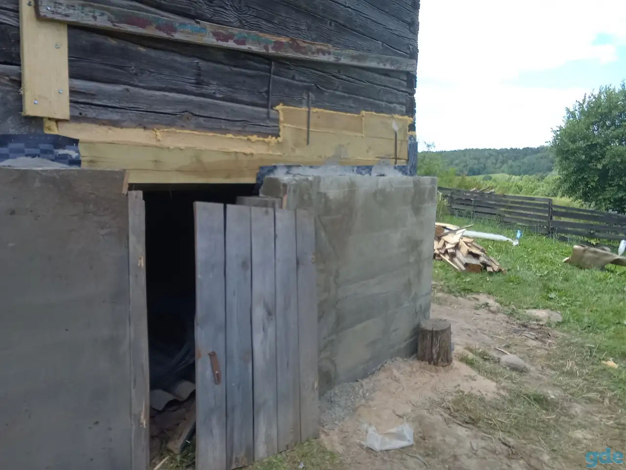 Замена гнилых брёвен дома Выполняем замену гнилых венцов дома,, фотография 3
