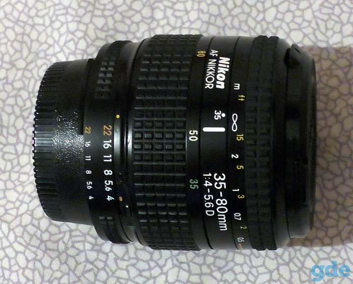 Объектив NIKON AF (NIKKOR 35-80), фотография 1