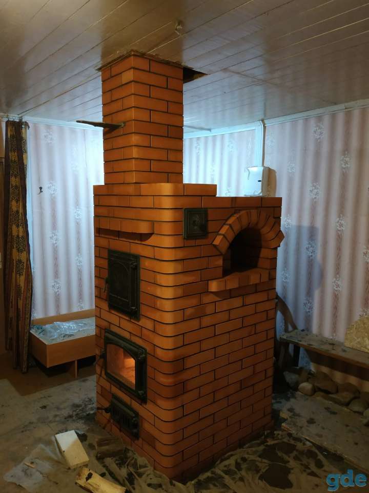 Кладка печей и каминов любой сложности, фотография 2