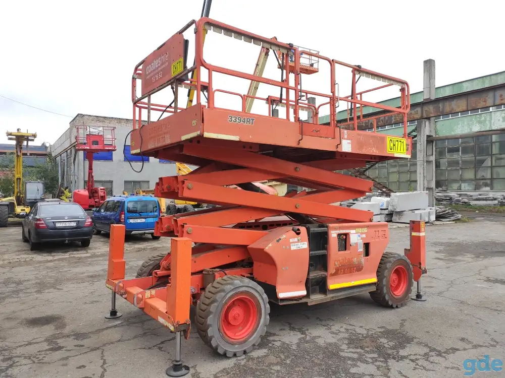 Аренда дизельного подъемника JLG 3394RT (12 метров, г/п - 900кг), фотография 1