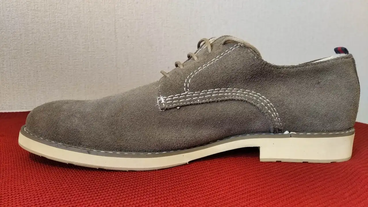 Муж. туфли из натур. замши 43-43,5 р-р, фотография 8