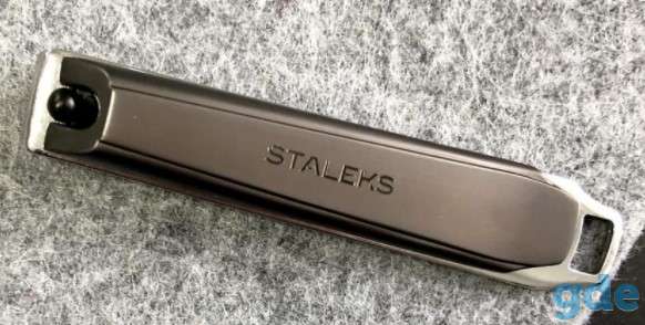 KBC-51 Книпсер для ногтей с матовой ручкой и пилкой Staleks BEAUTY & CARE 50 (большой), фотография 1