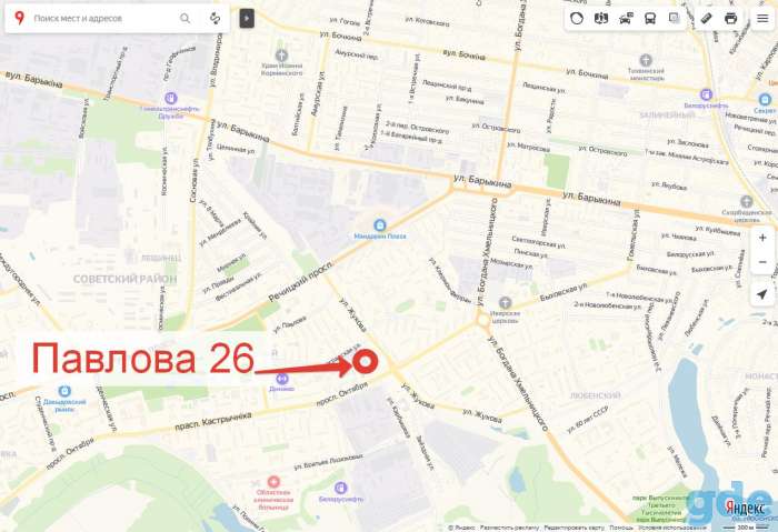 Аренда торговых площадей на ул. Павлова 26, г. Гомель, фотография 4
