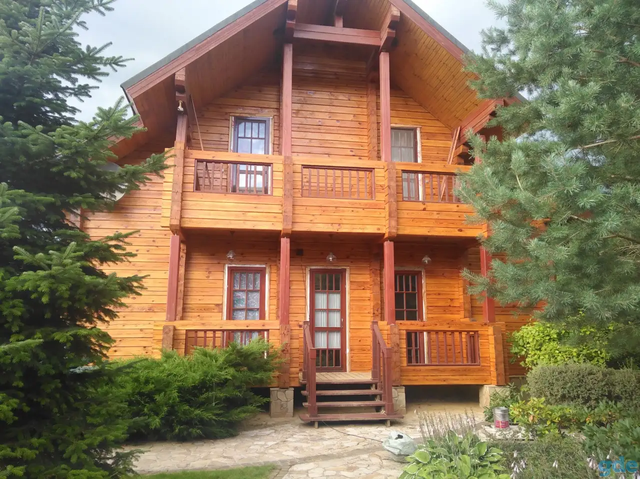Шлифовка покраска дома, бани, сруба и. т. д, фотография 6