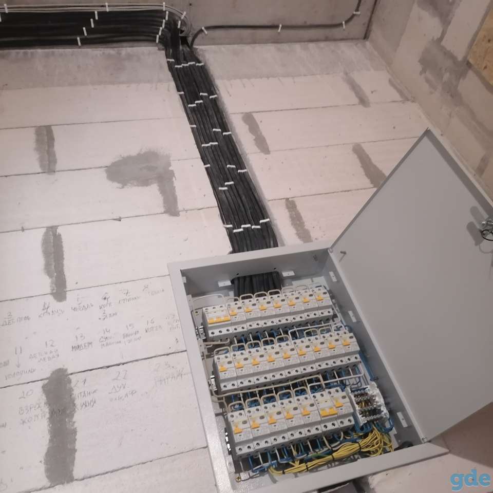 Электромонтажные работы, фотография 6