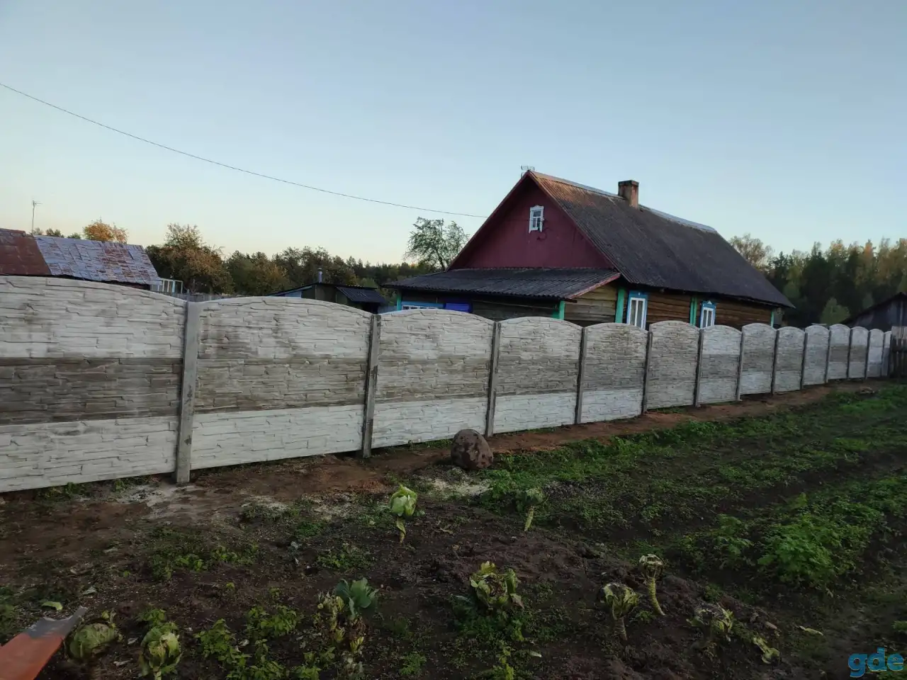 Бетонные заборы, фотография 1