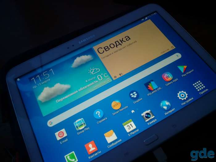 Samsung GALAXY Tab 3, фотография 7