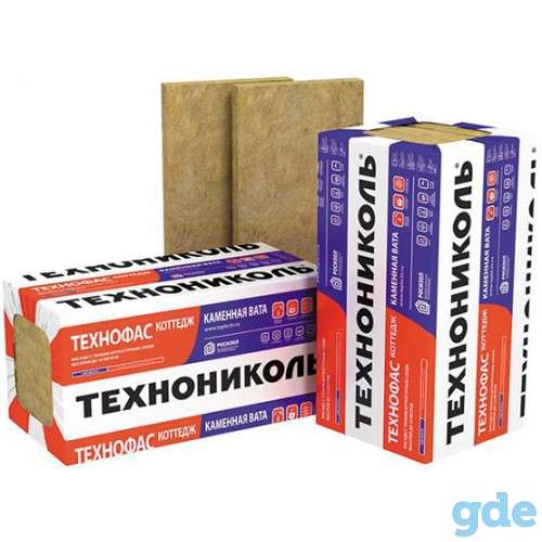 Утеплитель в плитах минвата ТЕХНОНИКОЛЬ Технофас Коттедж, Фасадный 50 мм., фотография 1