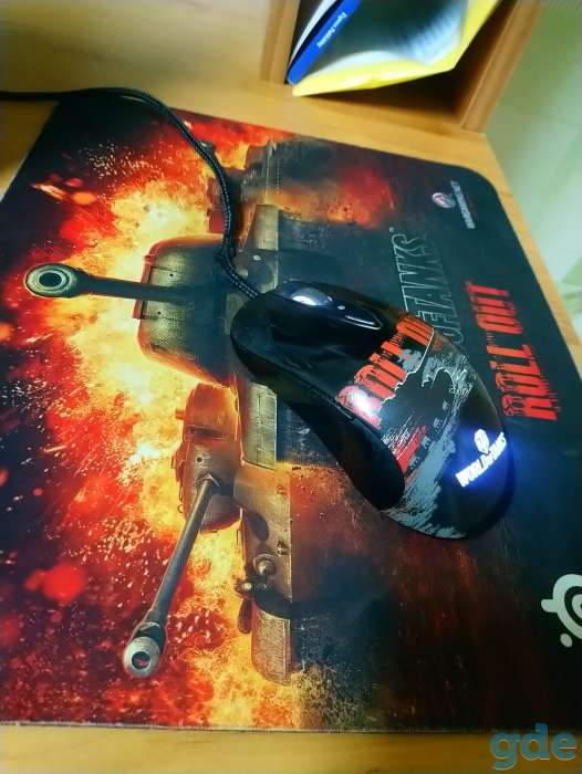 Мышь steelseries sensei raw wot edition + подарок, фотография 2