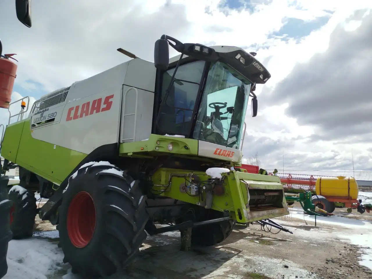 Комбайн зерноуборочный Claas Lexion 580, фотография 3