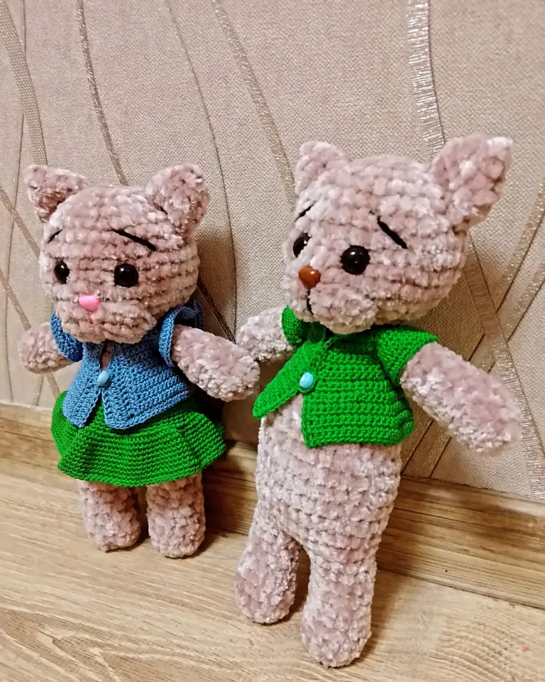Вязаные котята, фотография 1