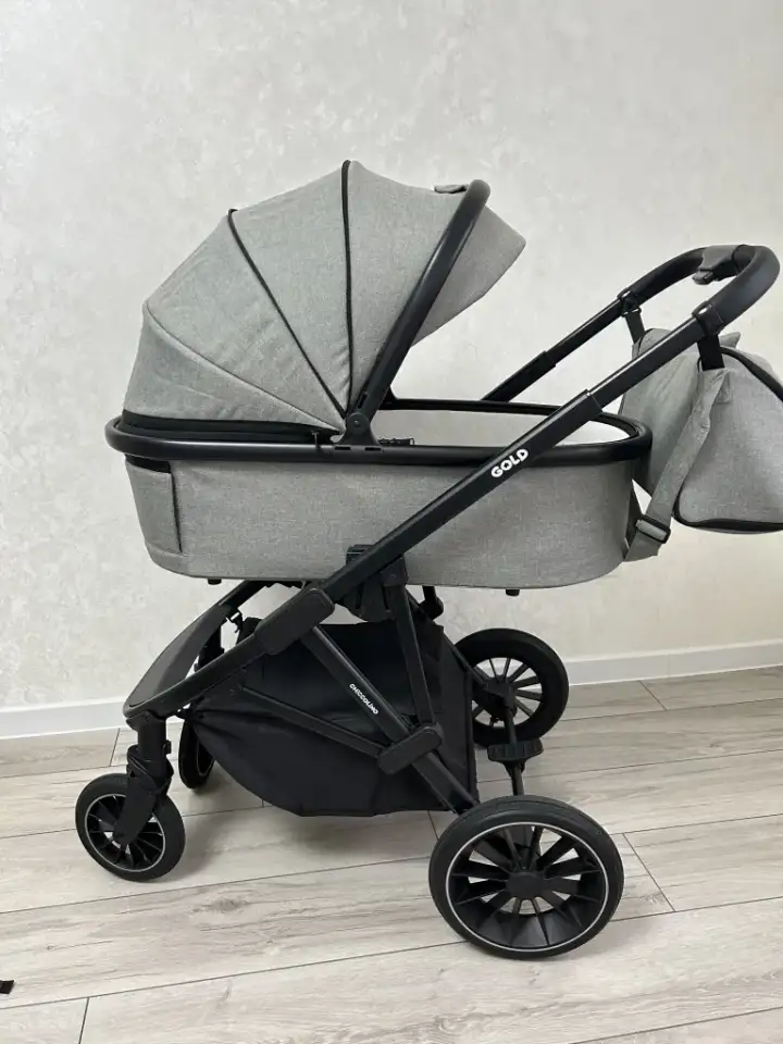 Коляска Chiccolino Gold Grey 2 в 1, фотография 1