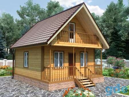 Каркасный дом, фотография 1