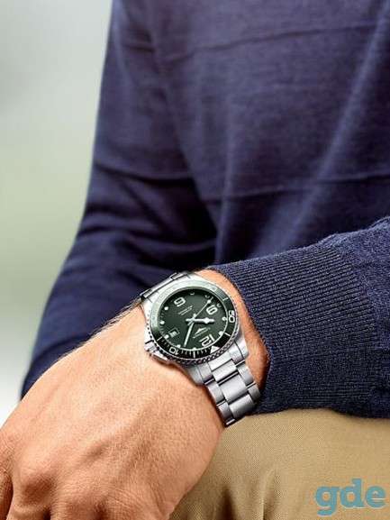 Longines Mens HydroConquest Automatic Watch L3.781.3.06.7, фотография 5
