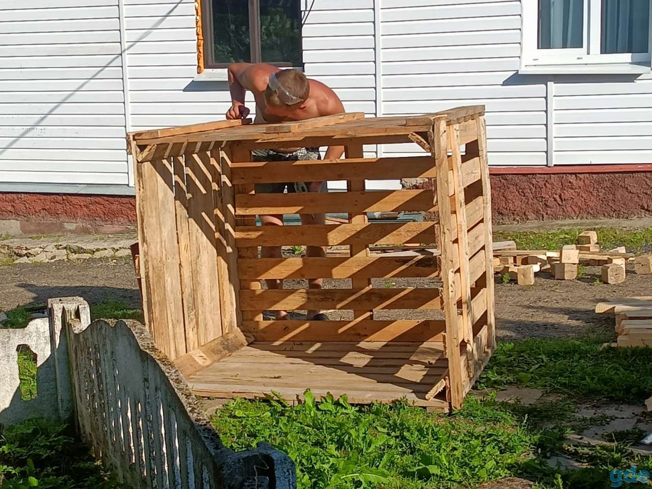 Деревянные ящики для хранения овощей и фруктов, фотография 2